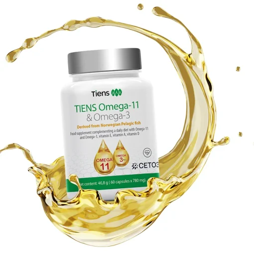 TIENS Omega 11 es Omega 3 kapszula E A es D vitaminokkal CETO3 formulaval 60db 1