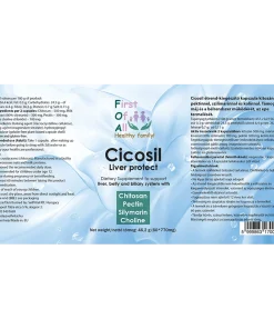 FOA Cicosil Liver protect etrend kiegeszito kapszula kiteritett